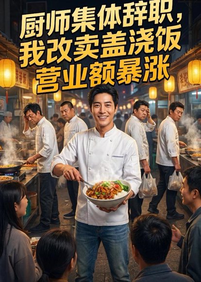厨师集体辞职，我改卖盖浇饭营业额暴涨（56集）Ai短剧 高清完整版